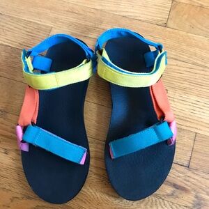 Velcro colorful sandals